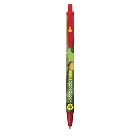 Bic® ecolutions® clic stic digital bille personnalisé blanc