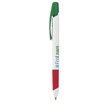 Bic® ecolutions® media clic grip bille personnalisé blanc