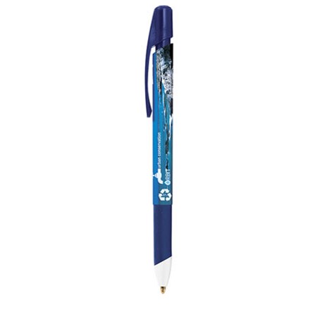 Bic® ecolutions® media clic grip digital bille recycle personnalisé blanc