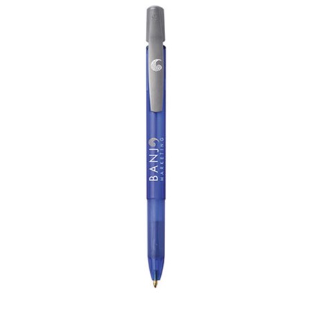 Bic® media clic grip bille personnalisé blanc