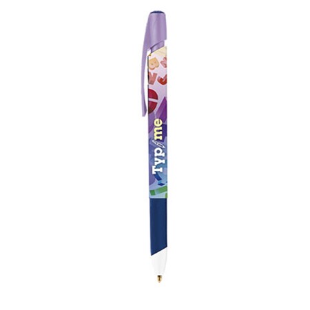 Bic® media clic grip digital bille personnalisé blanc