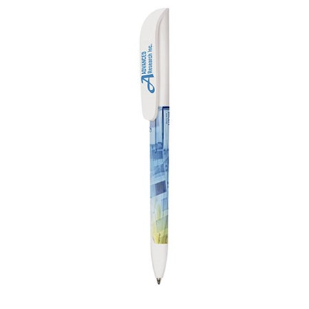 Bic® super clip digital personnalisé blanc