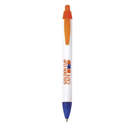 Bic® wide body? bille personnalisé blanc
