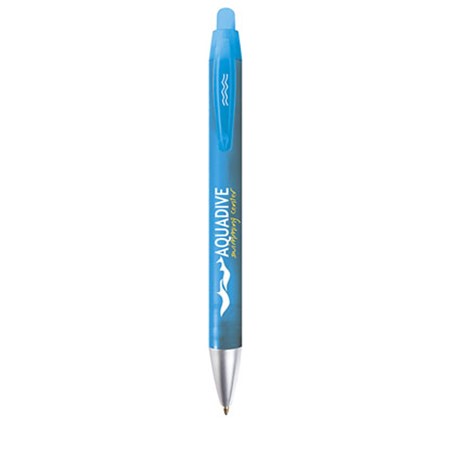 Bic® wide body? chrome bille personnalisé blanc