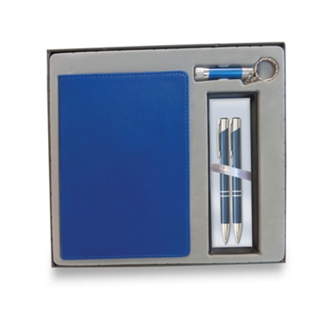 Coffret trois amis personnalisé bleu