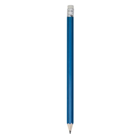 Crayon à papier publicitaire bleu