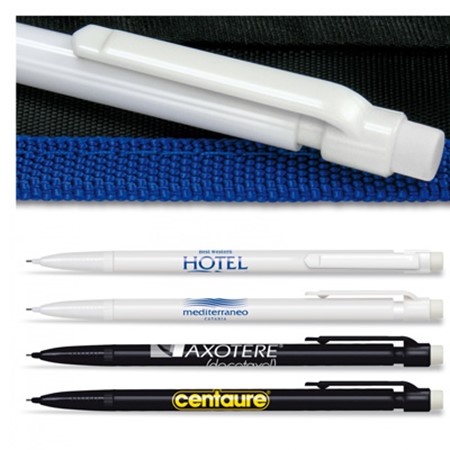 Crayon automatique vercelli personnalisé blanc