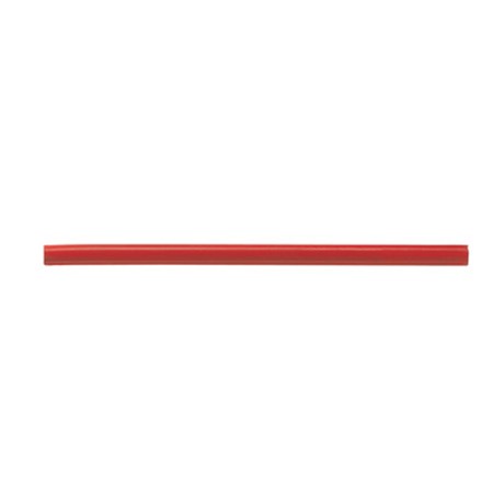Crayon charpentier 25 cm publicitaire rouge