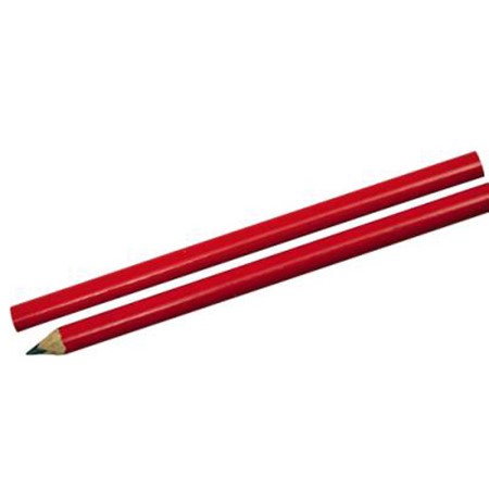 Crayon charpentier rouge publicitaire rouge