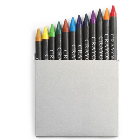 Crayon de couleur 12 pcs personnalisable divers