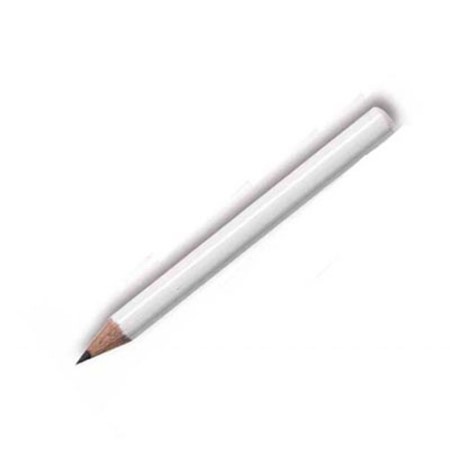 Crayon noir d=73 long=87 - min100pcs publicitaire blanc