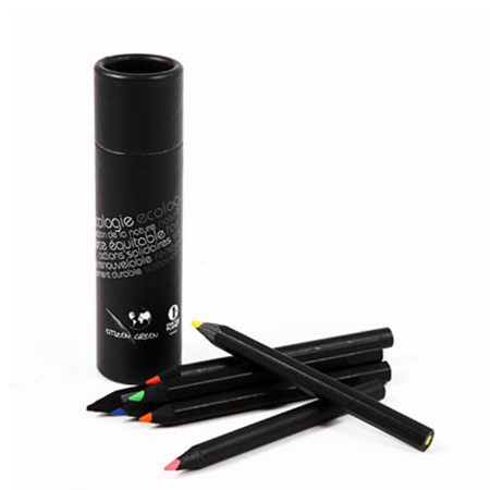 Crayons de couleur jake publicitaire noir