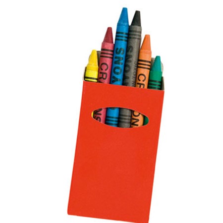 Crayons de couleurs publicitaire rouge