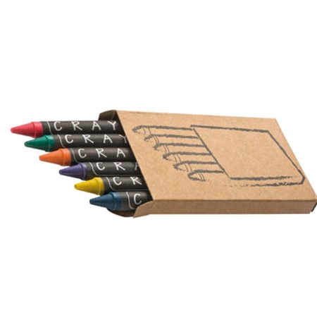 Crayons oslo personnalisé marron