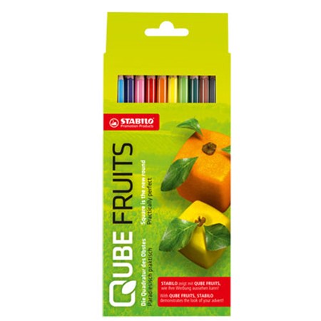 Etui de 12 stabilo greencolors publicitaire divers