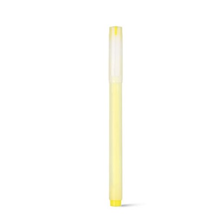 Marqueur fluorescent juicy personnalisé jaune