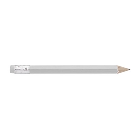 Mini crayon à papier minik publicitaire blanc
