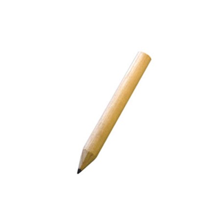 Mini crayon rond castilla publicitaire naturel