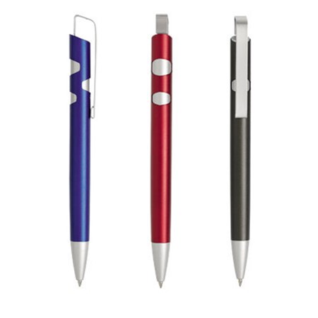 Nouveau stylo aluminium crane 3 coloris mÉtaliques personnalisé bleu