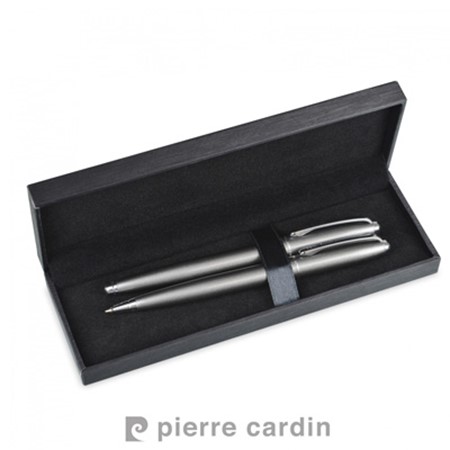 Parure bille/roller opera de pierre cardin personnalisé gris