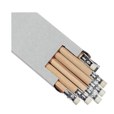 Pencil crayon de bois publicitaire bois