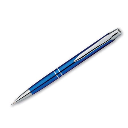 Porte mine santini marieta metalic pencil personnalisé bleu