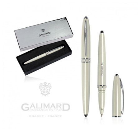 Roller elegance de galimard personnalisé blanc