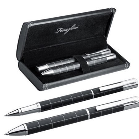 Set à écrire personnalisé noir