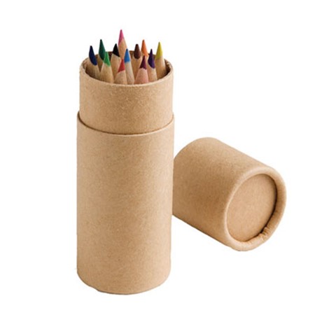 Set crayons de couleur moscow publicitaire naturel