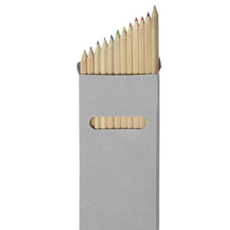 Set de 12 crayons publicitaire divers