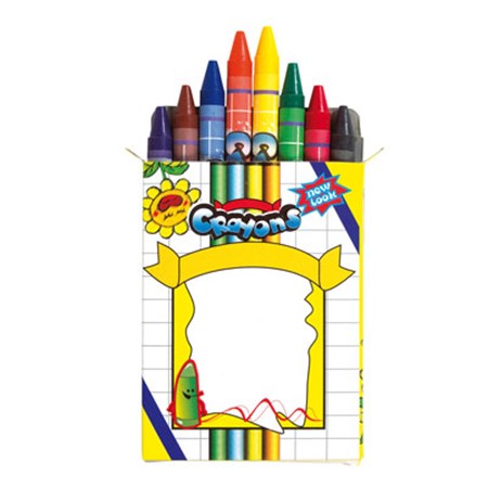 Set de 8 crayons de cire 