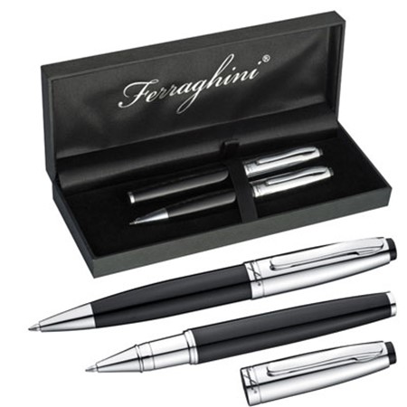 Set décriture ferraghini personnalisé noir