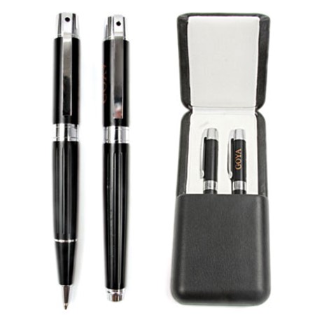 Set luxe personnalisé noir