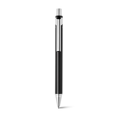 Set stylo à bille et porte-mine plock personnalisé noir