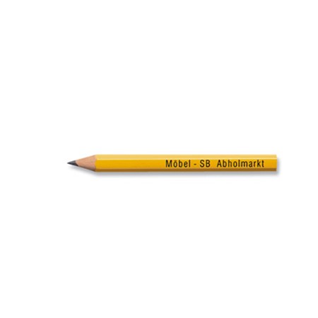 Staedtler crayons graphite bois certifié publicitaire jaune