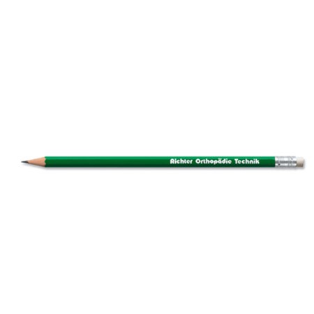 Staedtler crayons graphite bois certifié publicitaire vert