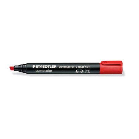 Staedtler lumocolor permanent marker personnalisable rouge