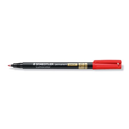 Staedtler lumocolor permanent special personnalisé rouge