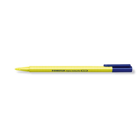 Staedtler triplus textsurfer personnalisé jaune fluo