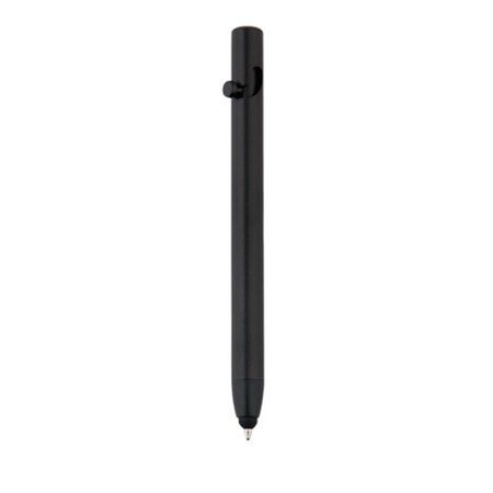 Stylet twist gris personnalisé noir