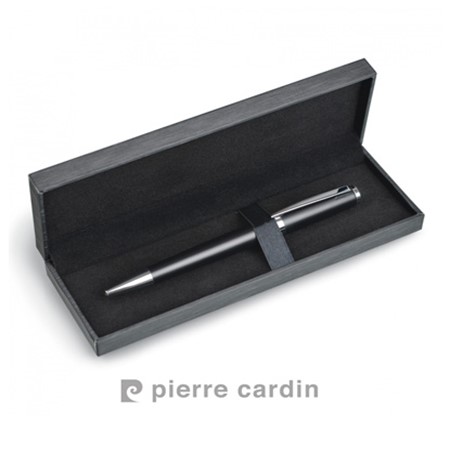 Stylo à bille oslo pierre cardin avec écrin personnalisé noir