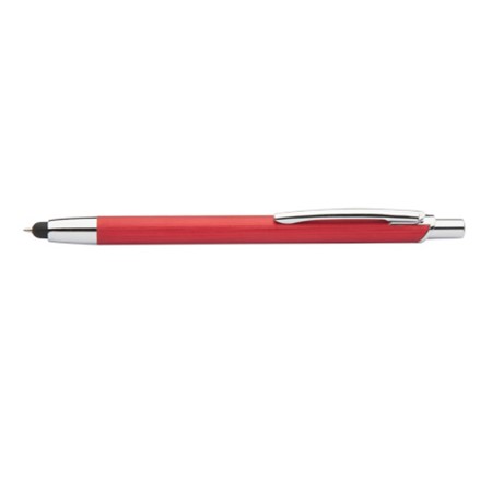 Stylo à bille stylet ledger personnalisé rouge