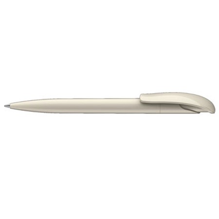 Stylo-bille challenger eco personnalisé gris clair