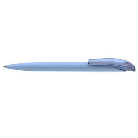 Stylo-bille challenger soft touch personnalisé blanc