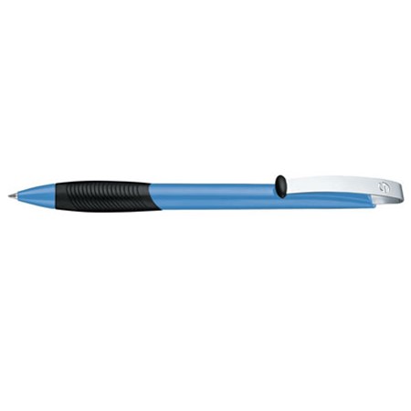 Stylo-bille matrix polished personnalisé bleu clair