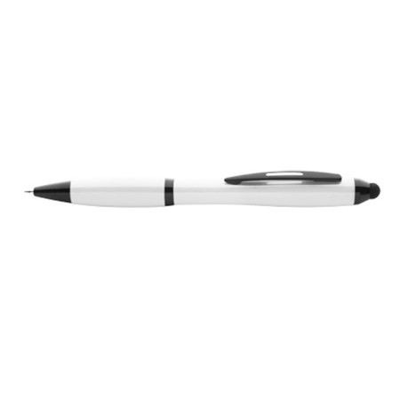 Stylo bille stylet bampy personnalisé blanc