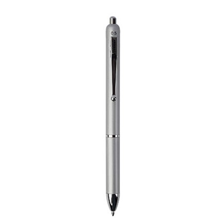 Stylo gravitÉ multi-fonction personnalisé argenté