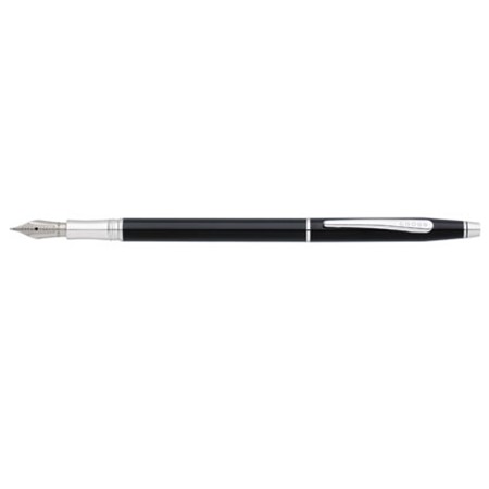 Stylo plume century publicitaire noir