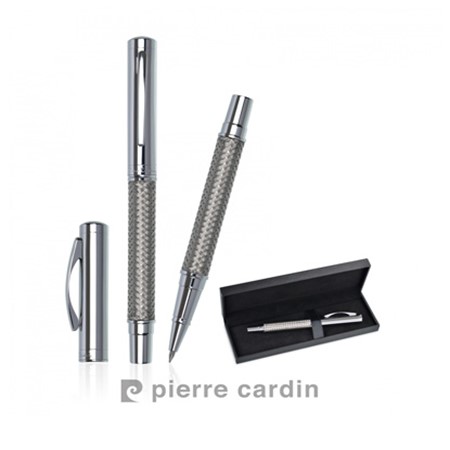 Stylo roller concorde pierre cardin personnalisé argenté