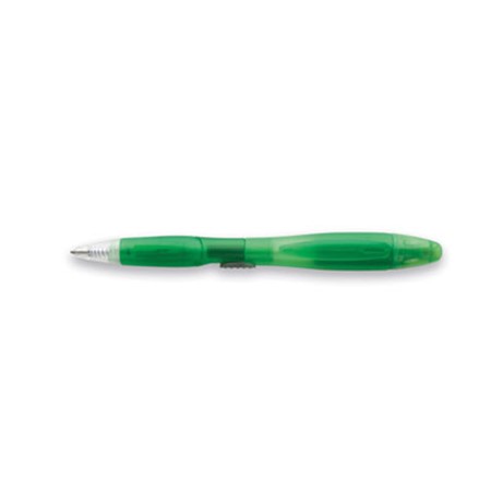 Surligneurs/stylo bille lomasi personnalisé vert